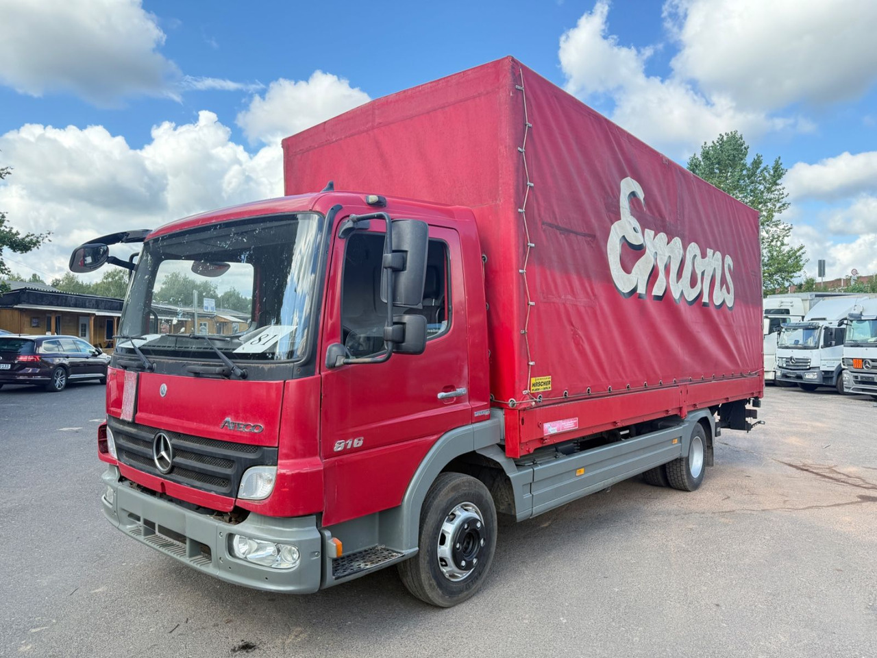 Mercedes-Benz Atego 816 L Lbw Tempomat - شاحنة ستارة: صورة 3 Mercedes-Benz Atego 816 L Lbw Tempomat - شاحنة ستارة: صورة 3
