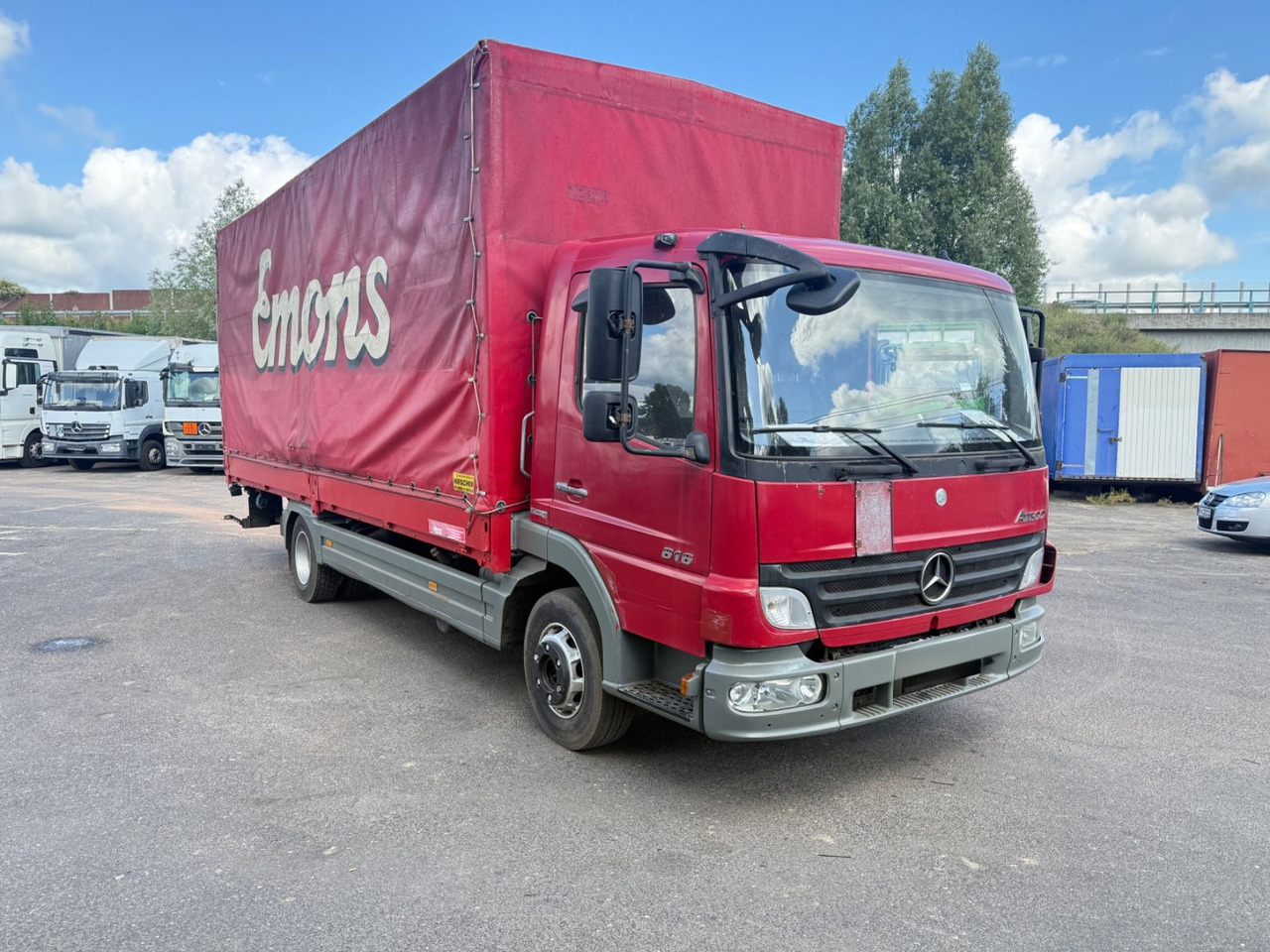 Mercedes-Benz Atego 816 L Lbw Tempomat - شاحنة ستارة: صورة 2 Mercedes-Benz Atego 816 L Lbw Tempomat - شاحنة ستارة: صورة 2