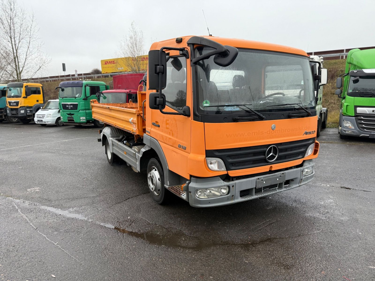 Mercedes-Benz Atego 818 4x2 OM 904 - شاحنة قلاب: صورة 1 Mercedes-Benz Atego 818 4x2 OM 904 - شاحنة قلاب: صورة 1