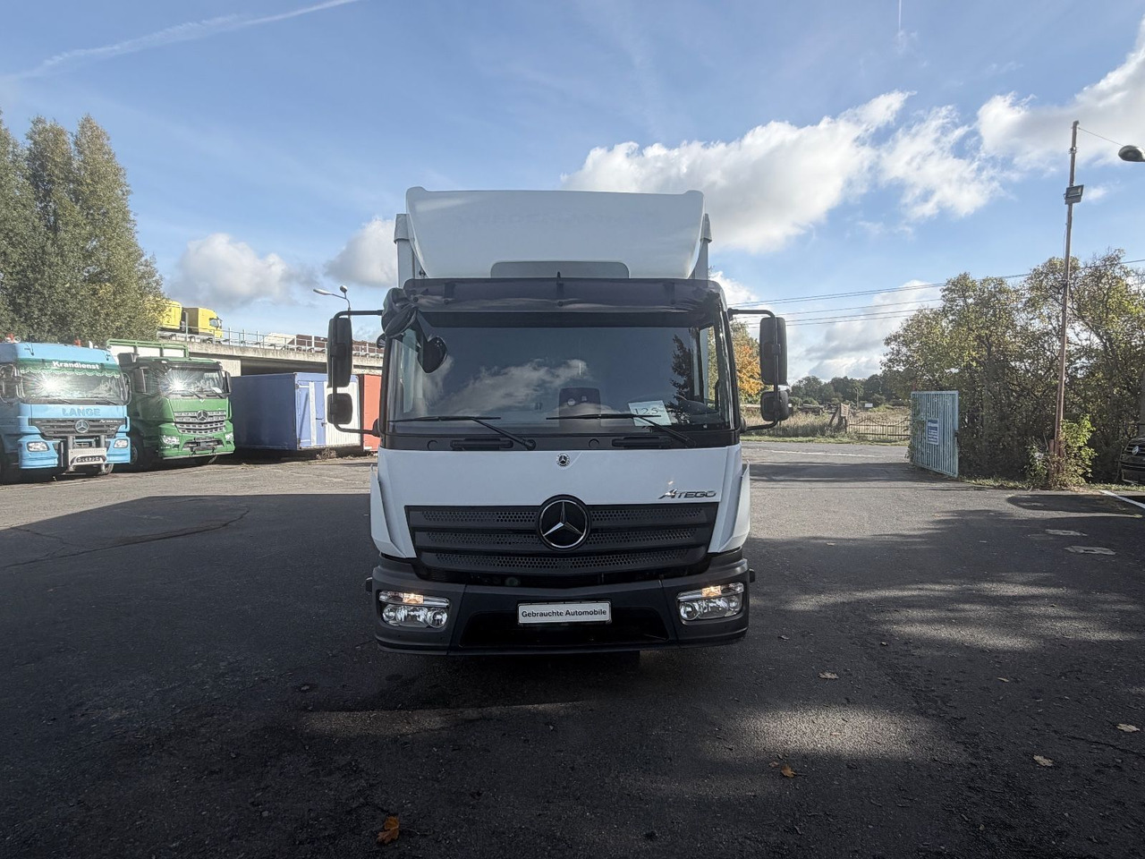 Mercedes-Benz Atego 821 Klima Lbw Tempoamt - شاحنة ستارة: صورة 1 Mercedes-Benz Atego 821 Klima Lbw Tempoamt - شاحنة ستارة: صورة 1