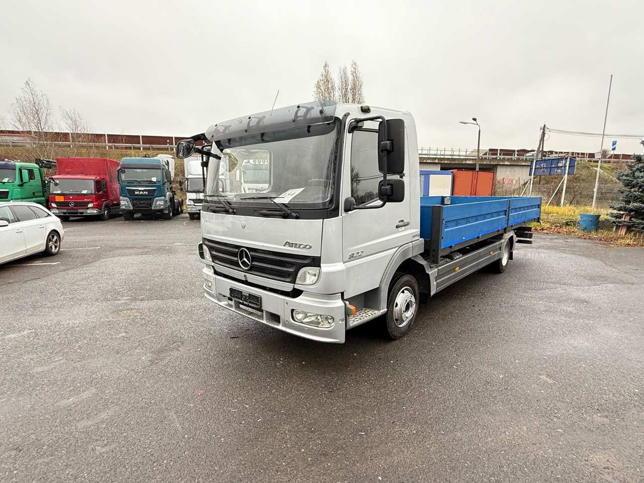 Mercedes-Benz Atego 822 L Klima, Tempomat - شاحنات مسطحة: صورة 3 Mercedes-Benz Atego 822 L Klima, Tempomat - شاحنات مسطحة: صورة 3