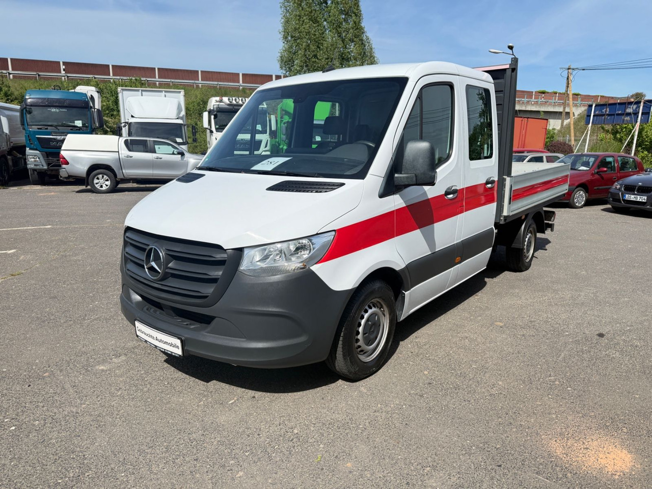 Mercedes-Benz Sprinter 216 CDI Doppelkabine - شاحنة مفتوحة, الشاحنات الصغيرة كابينة مزدوجة: صورة 3 Mercedes-Benz Sprinter 216 CDI Doppelkabine - شاحنة مفتوحة, الشاحنات الصغيرة كابينة مزدوجة: صورة 3