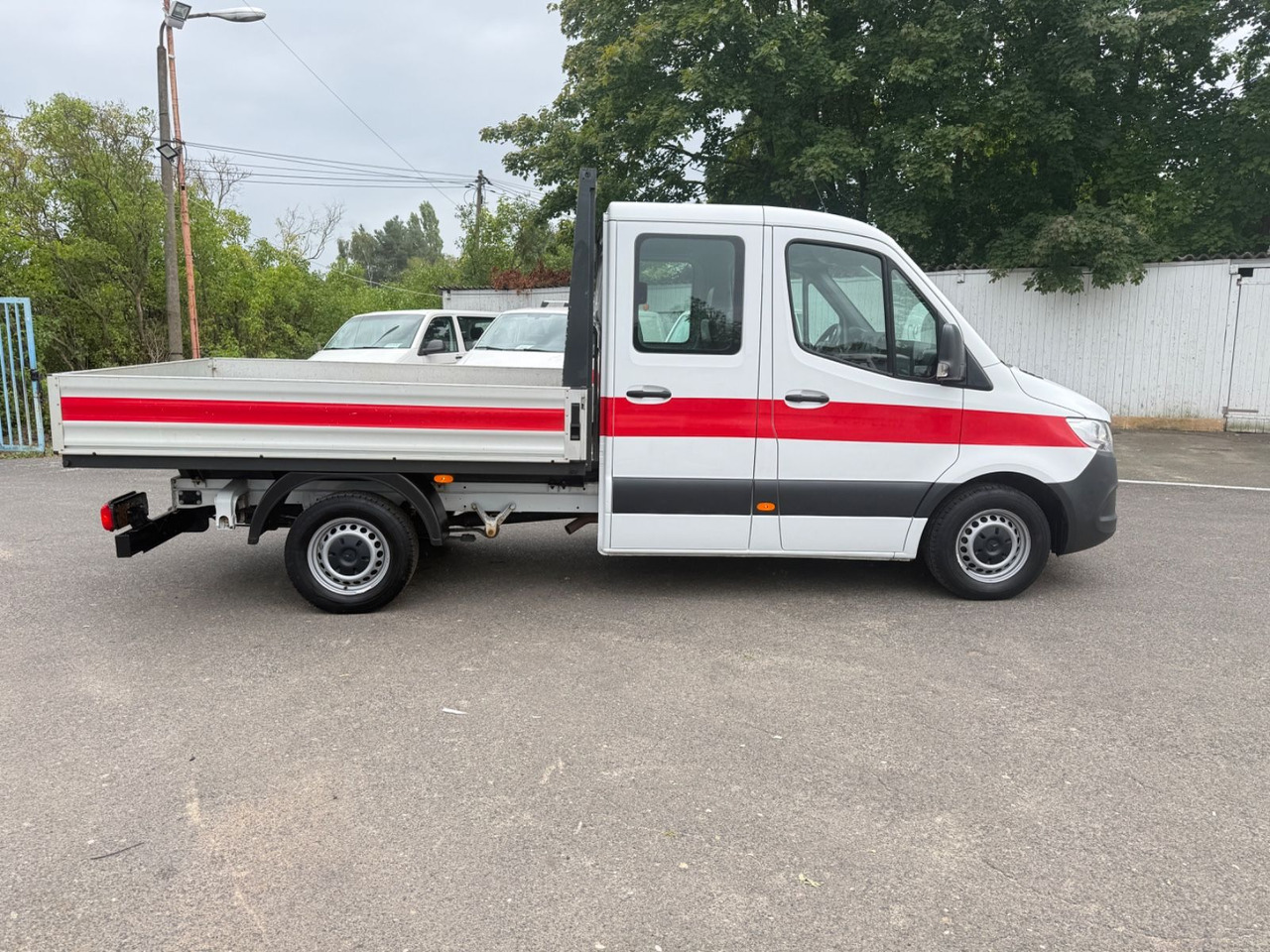 Mercedes-Benz Sprinter 217 Pritsche DoKa - شاحنة مفتوحة, الشاحنات الصغيرة كابينة مزدوجة: صورة 5 Mercedes-Benz Sprinter 217 Pritsche DoKa - شاحنة مفتوحة, الشاحنات الصغيرة كابينة مزدوجة: صورة 5