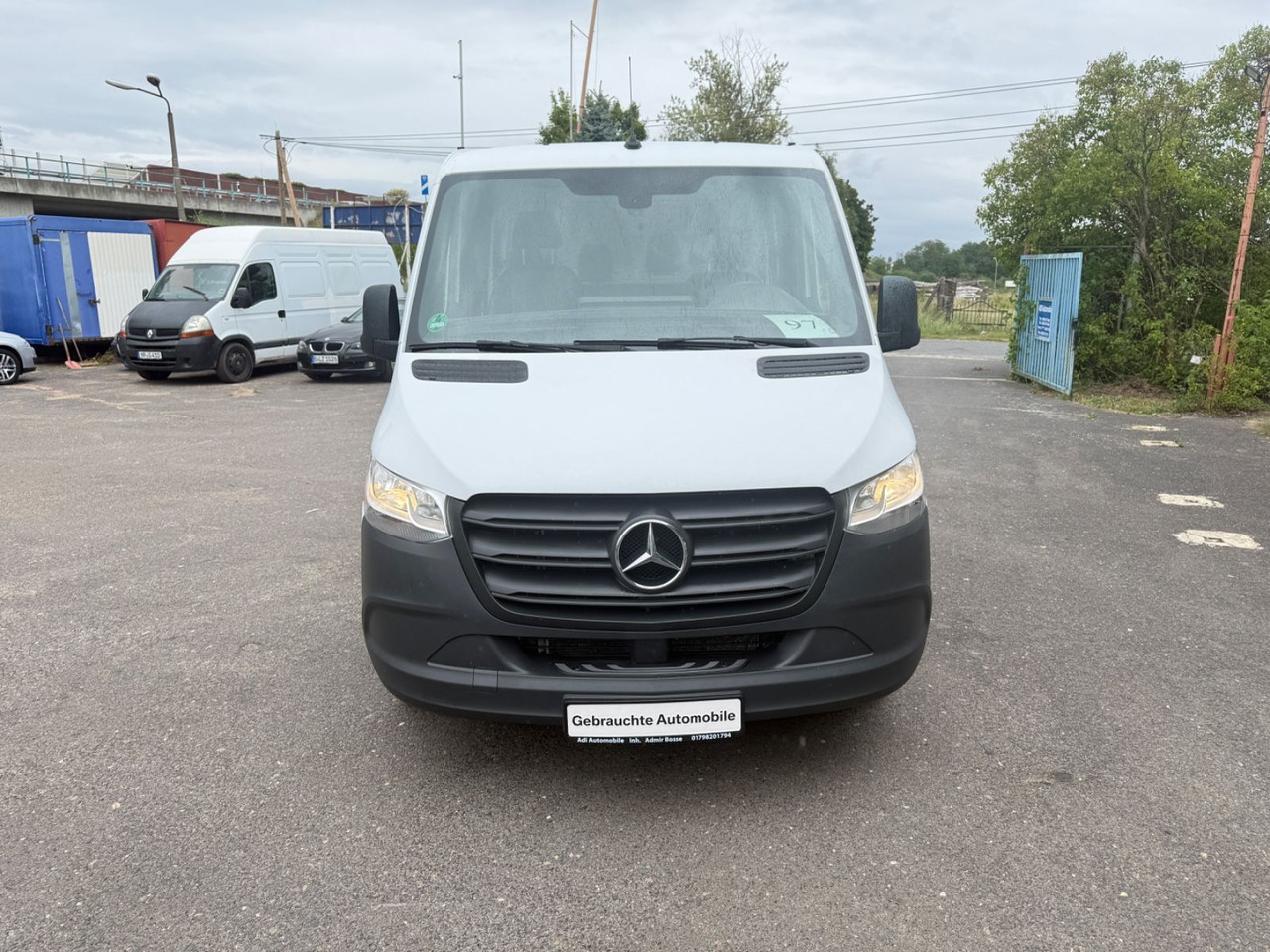 Mercedes-Benz Sprinter 217 Pritsche DoKa - شاحنة مفتوحة, الشاحنات الصغيرة كابينة مزدوجة: صورة 1 Mercedes-Benz Sprinter 217 Pritsche DoKa - شاحنة مفتوحة, الشاحنات الصغيرة كابينة مزدوجة: صورة 1