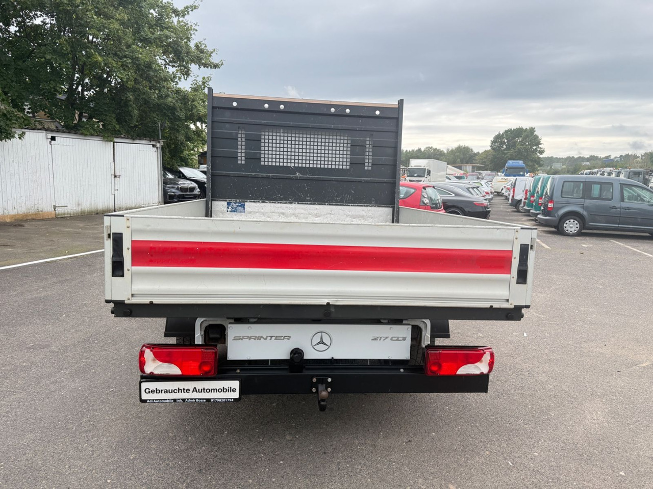 Mercedes-Benz Sprinter 217 Pritsche DoKa - شاحنة مفتوحة, الشاحنات الصغيرة كابينة مزدوجة: صورة 4 Mercedes-Benz Sprinter 217 Pritsche DoKa - شاحنة مفتوحة, الشاحنات الصغيرة كابينة مزدوجة: صورة 4
