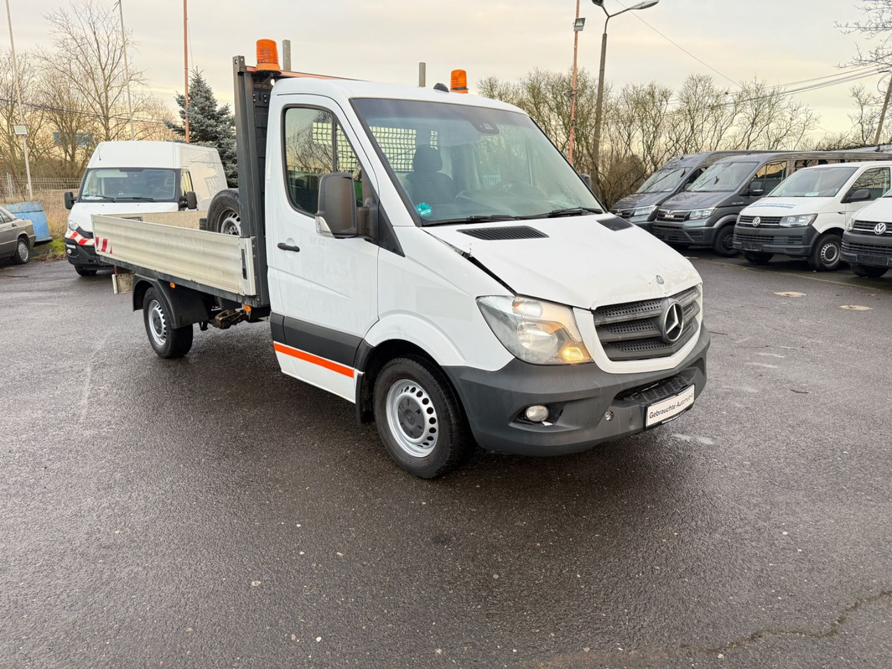 Mercedes-Benz Sprinter II Pritsche 313 CDI - شاحنة مفتوحة: صورة 2 Mercedes-Benz Sprinter II Pritsche 313 CDI - شاحنة مفتوحة: صورة 2