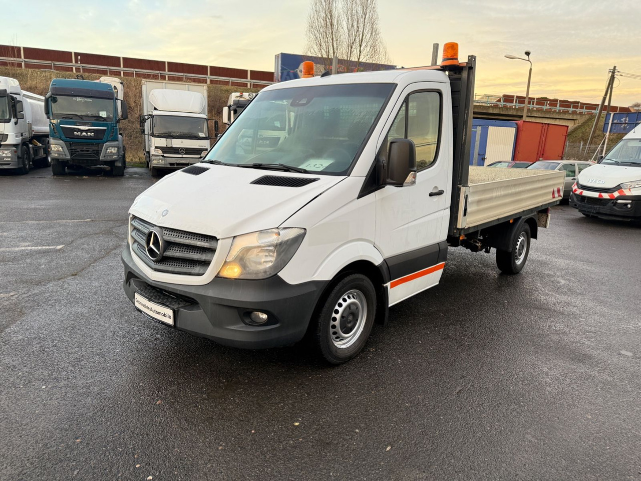 شاحنة مفتوحة Mercedes-Benz Sprinter II Pritsche 313 CDI: صورة 8