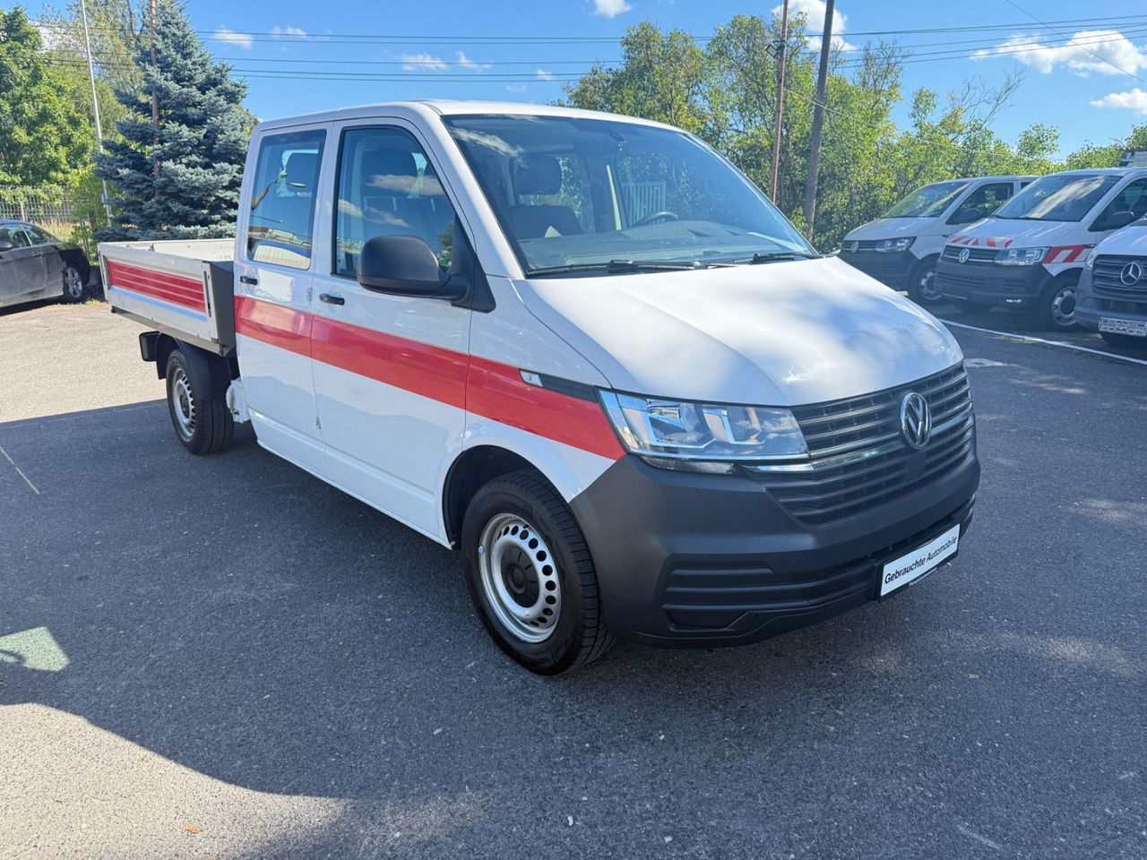 Volkswagen T6 Transporter Pritsche DKL ang 4MOTION - شاحنة مفتوحة, الشاحنات الصغيرة كابينة مزدوجة: صورة 1 Volkswagen T6 Transporter Pritsche DKL ang 4MOTION - شاحنة مفتوحة, الشاحنات الصغيرة كابينة مزدوجة: صورة 1