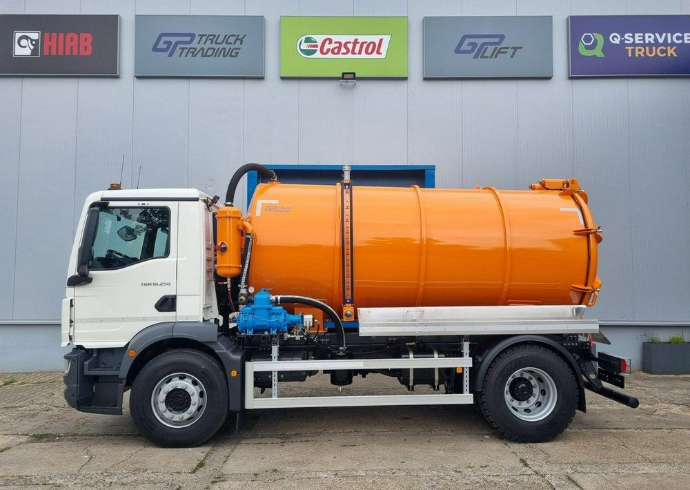MAN TGM 18.250, zabudowa asenizacyjna Janco/GP Lift - شاحنة النفايات: صورة 2 MAN TGM 18.250, zabudowa asenizacyjna Janco/GP Lift - شاحنة النفايات: صورة 2