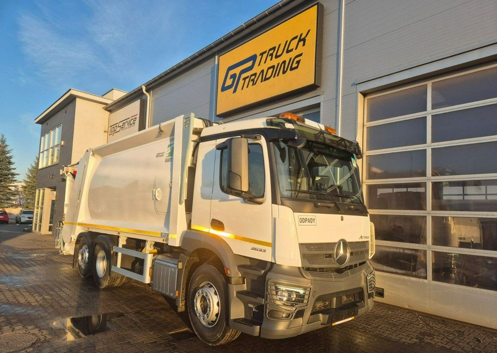 Mercedes-Benz Actros 2633, śmieciarka Farid - شاحنة النفايات: صورة 2 Mercedes-Benz Actros 2633, śmieciarka Farid - شاحنة النفايات: صورة 2