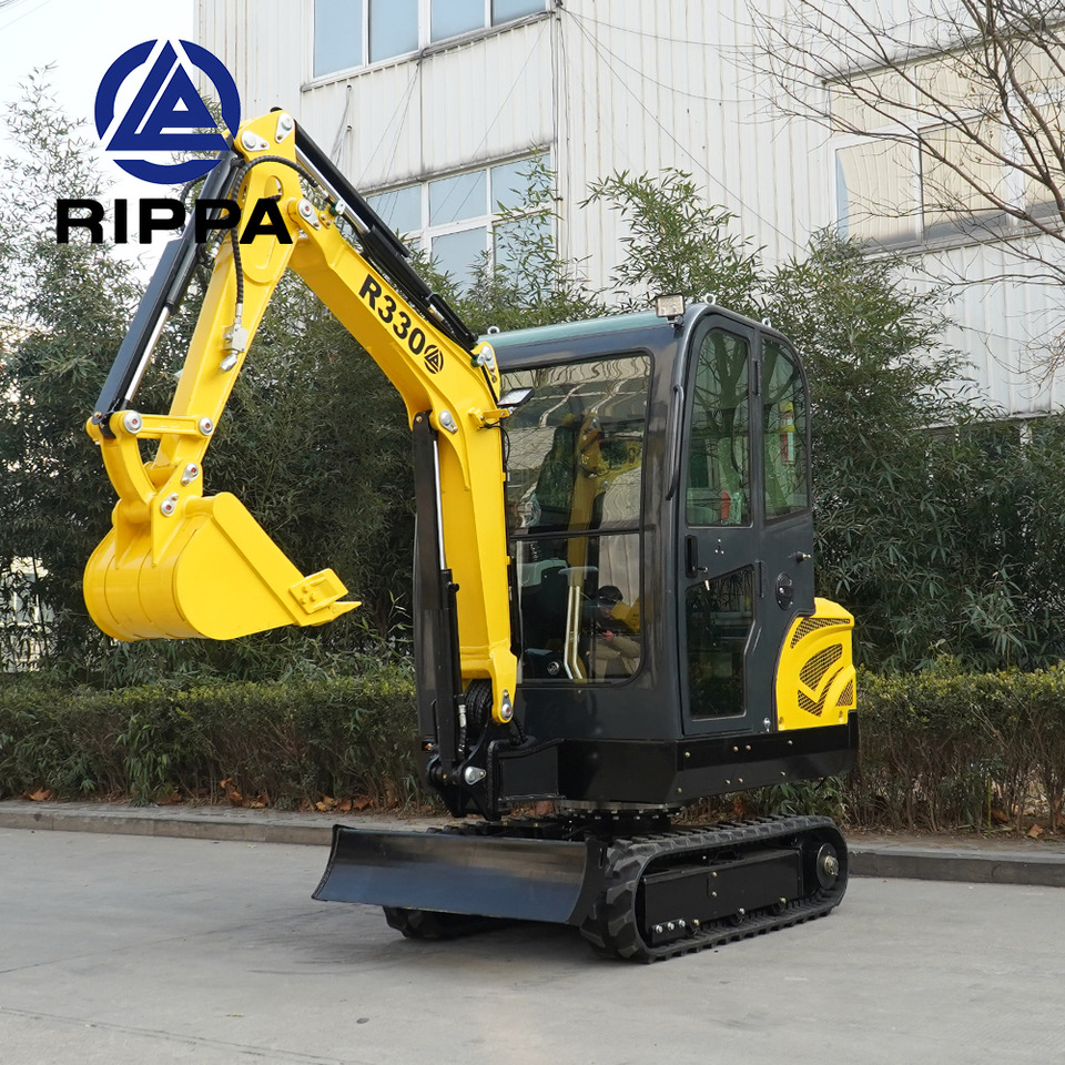RIPPA R330-Rapid delivery-Kubota engine-Cab-Air Conditioner -CE certification - حفارة مُصَّغرة: صورة 1 RIPPA R330-Rapid delivery-Kubota engine-Cab-Air Conditioner -CE certification - حفارة مُصَّغرة: صورة 1