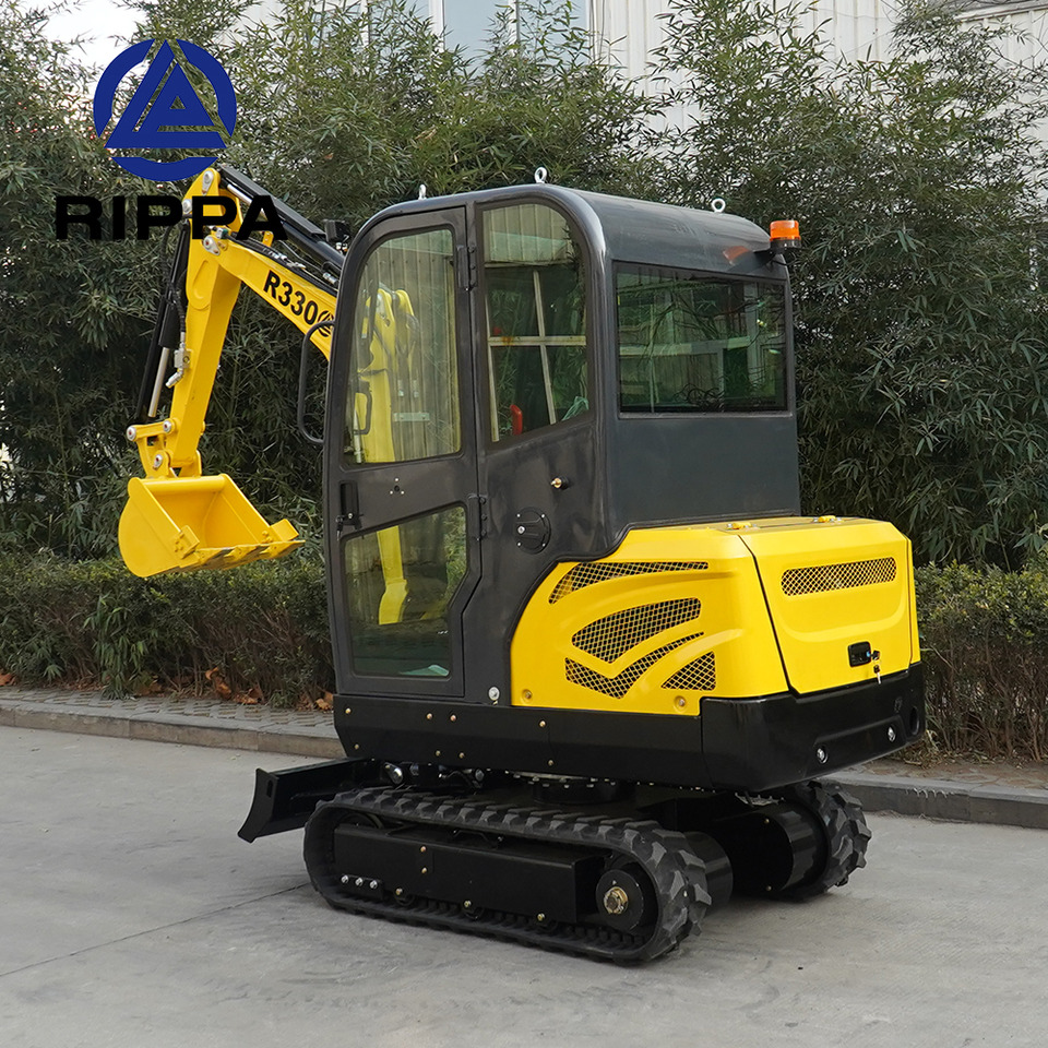 RIPPA R330-Rapid delivery-Kubota engine-Cab-Air Conditioner -CE certification - حفارة مُصَّغرة: صورة 3 RIPPA R330-Rapid delivery-Kubota engine-Cab-Air Conditioner -CE certification - حفارة مُصَّغرة: صورة 3