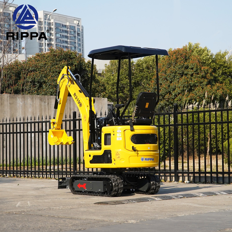 Rippa R319 Pilot Control|Kubota Engine|Euro 5|CE|Telescopic chassis|Lateral swing mini excavator - حفارة مُصَّغرة: صورة 3 Rippa R319 Pilot Control|Kubota Engine|Euro 5|CE|Telescopic chassis|Lateral swing mini excavator - حفارة مُصَّغرة: صورة 3