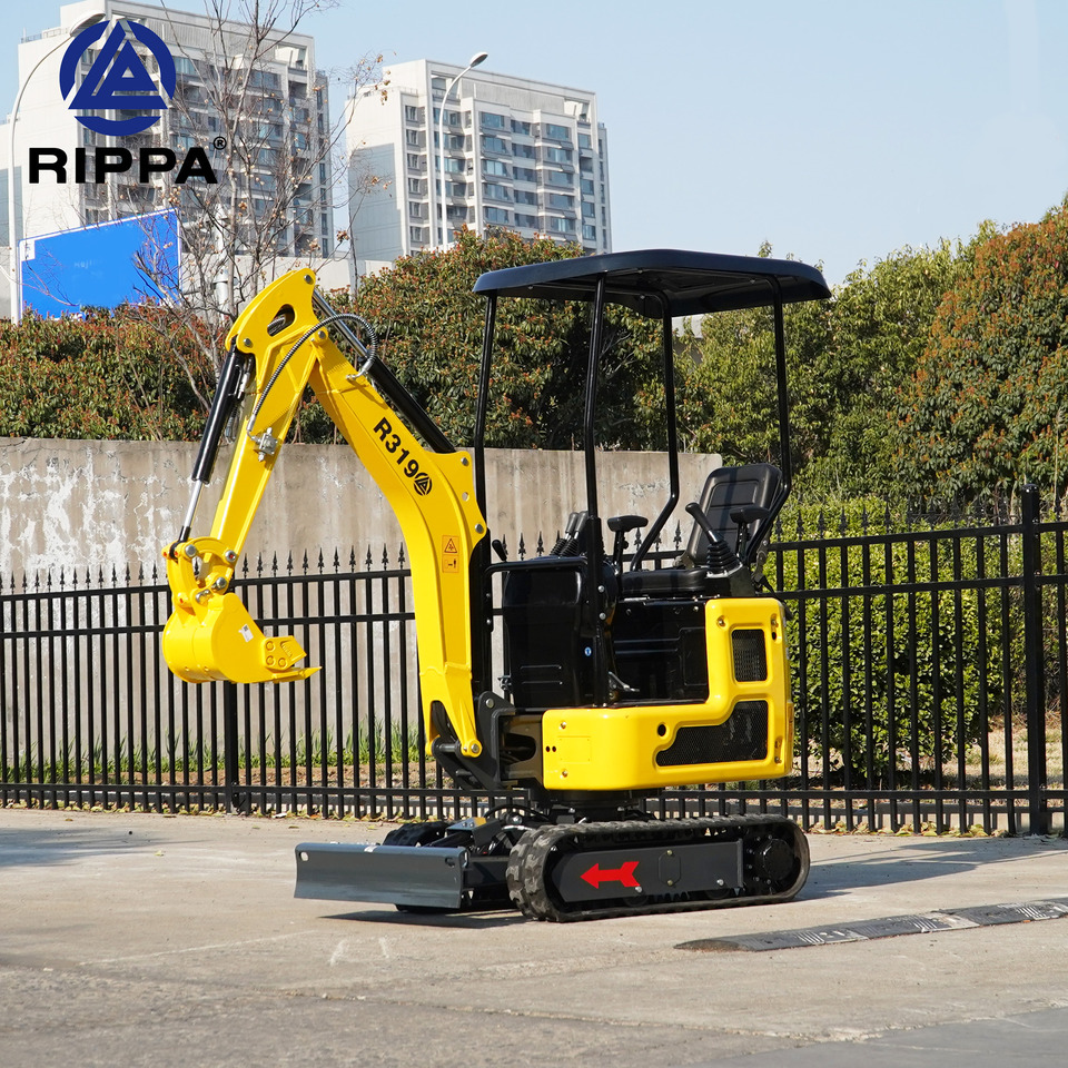 Rippa R319 Pilot Control|Kubota Engine|Euro 5|CE|Telescopic chassis|Lateral swing mini excavator - حفارة مُصَّغرة: صورة 1 Rippa R319 Pilot Control|Kubota Engine|Euro 5|CE|Telescopic chassis|Lateral swing mini excavator - حفارة مُصَّغرة: صورة 1
