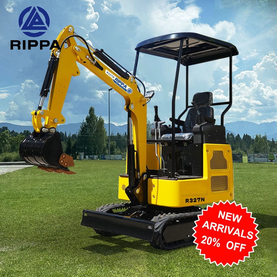 Rippa R327-Strong Performance| Competitive Price| Rapid Delivery|Optional Kubota Engine - حفارة مُصَّغرة: صورة 1 Rippa R327-Strong Performance| Competitive Price| Rapid Delivery|Optional Kubota Engine - حفارة مُصَّغرة: صورة 1