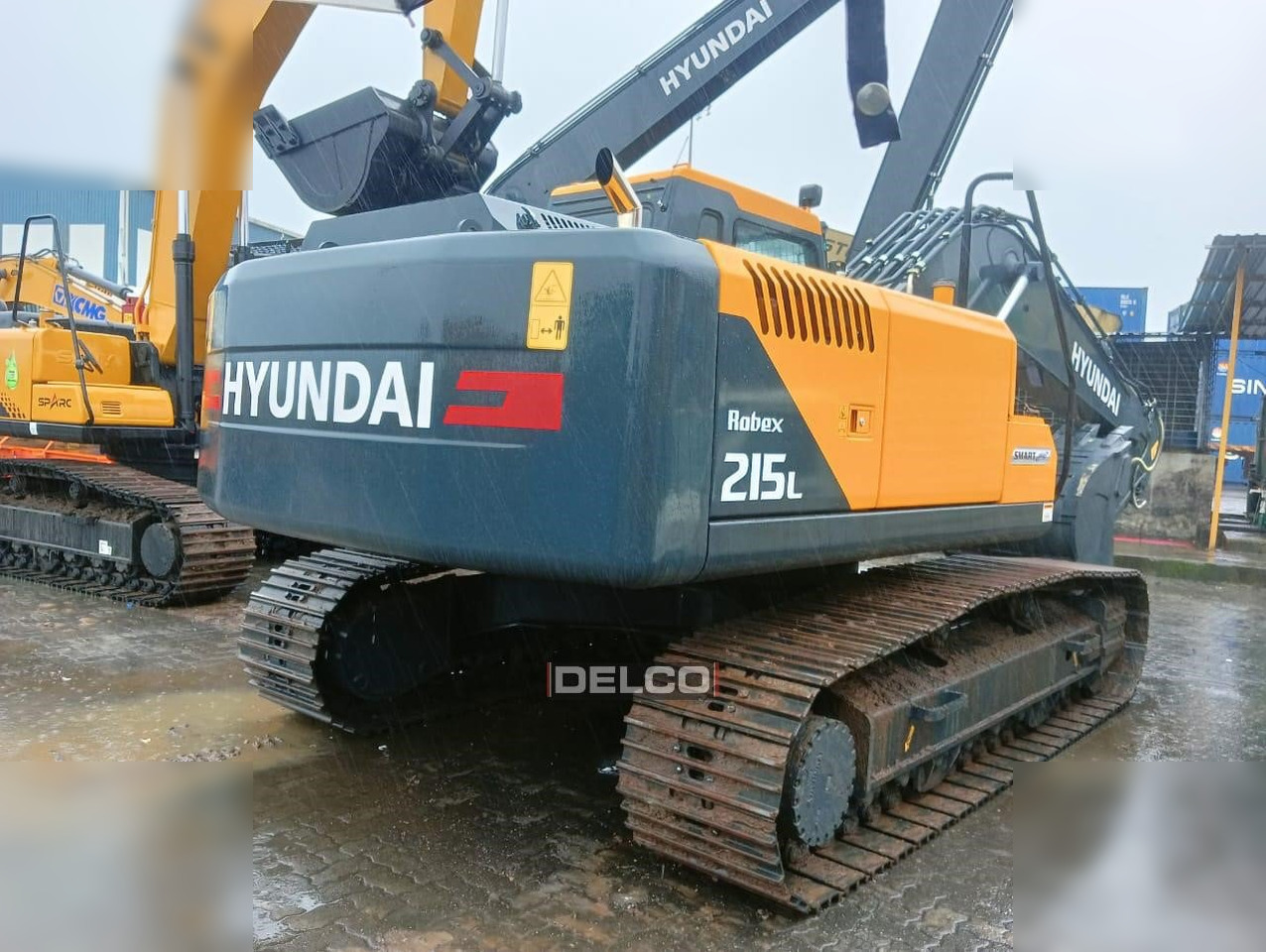 HYUNDAI ROBEX 215L SMART - حفار زحاف: صورة 5 HYUNDAI ROBEX 215L SMART - حفار زحاف: صورة 5