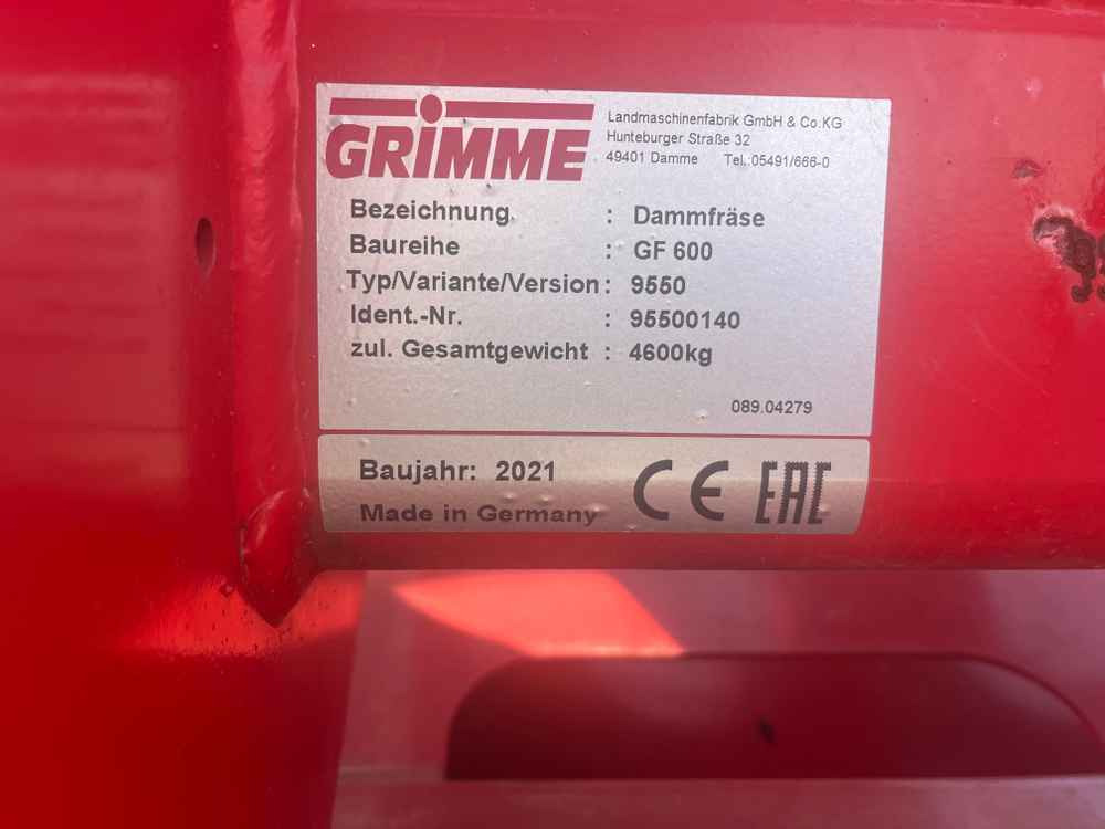 Grimme GF 600 - حصادة: صورة 2 Grimme GF 600 - حصادة: صورة 2
