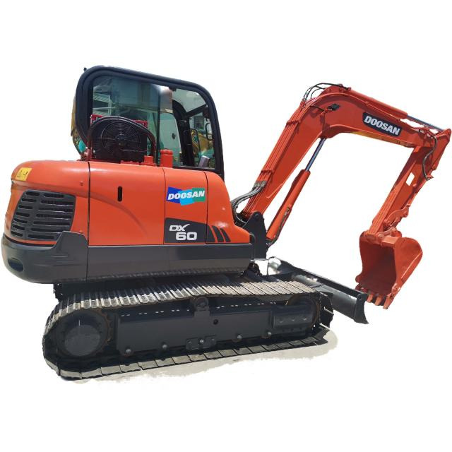 Doosan DX60 - حفارة مُصَّغرة: صورة 1 Doosan DX60 - حفارة مُصَّغرة: صورة 1
