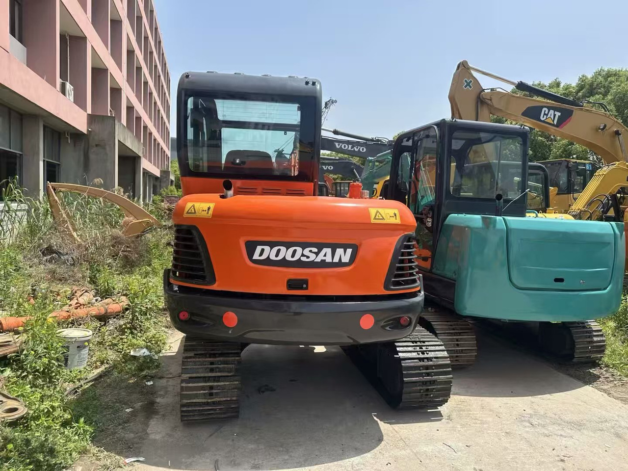 Doosan DX60 - حفارة مُصَّغرة: صورة 5 Doosan DX60 - حفارة مُصَّغرة: صورة 5