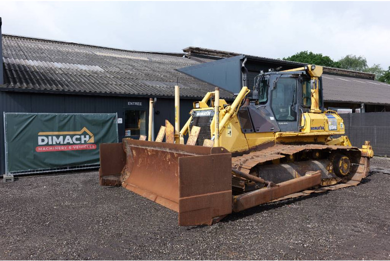 جرافة Komatsu D 65 PX-15 E0 ripper - manual engine - 388cm wide: صورة 8
