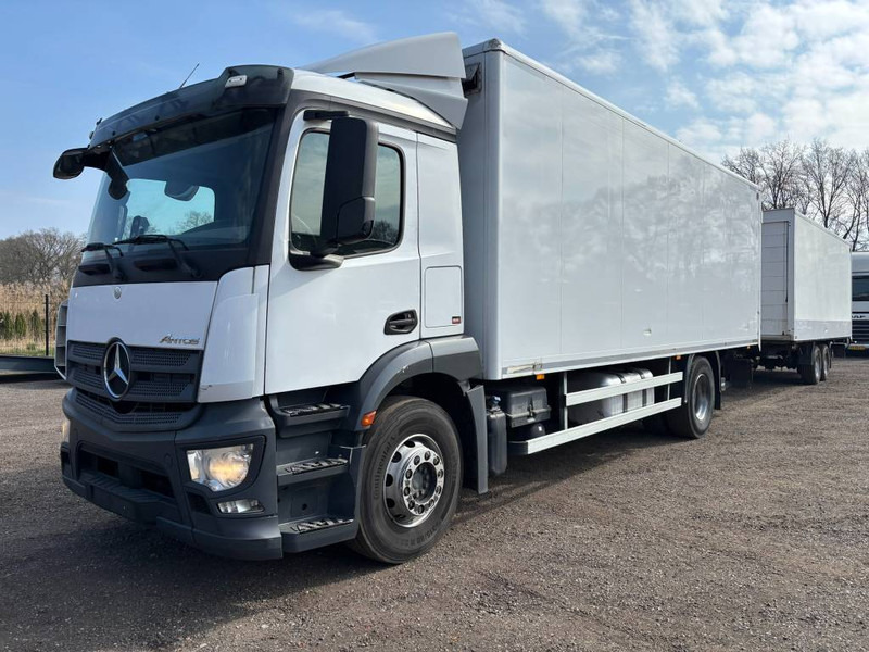 Mercedes-Benz Antos 1833 Euro6 4x2 + anhanger koffer - شاحنة مقفلة: صورة 3 Mercedes-Benz Antos 1833 Euro6 4x2 + anhanger koffer - شاحنة مقفلة: صورة 3