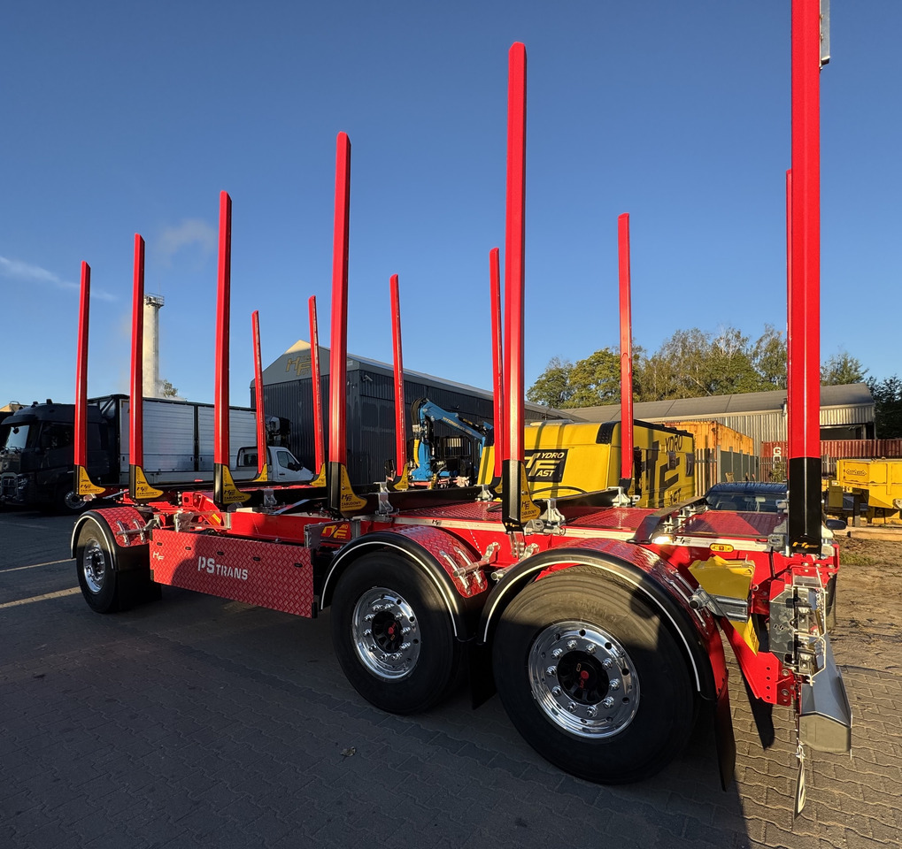 HYDROFAST Przyczepa 3 osiowa / 3 axles timber transport trailer / Remorque à 3 essieux pour le transport de bois / 3-Achs-Rungenanhänger / 3-tengelyes-rönkszállító-pótkocsi / Remorcă pentru transportul lemnului - مقطورة اخشاب: صورة 2 HYDROFAST Przyczepa 3 osiowa / 3 axles timber transport trailer / Remorque à 3 essieux pour le transport de bois / 3-Achs-Rungenanhänger / 3-tengelyes-rönkszállító-pótkocsi / Remorcă pentru transportul lemnului - مقطورة اخشاب: صورة 2