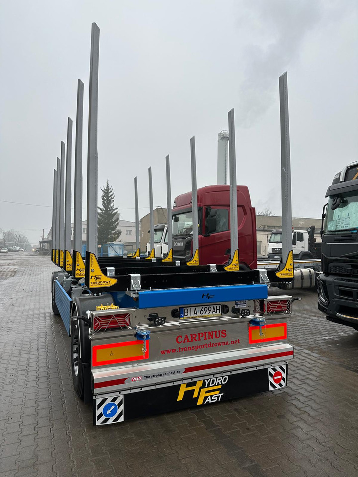Hydrofast Przyczepa 2 osiowa do drewna stosowego HFP2/2-axle timber trailer HFP2 - مقطورة اخشاب: صورة 2 Hydrofast Przyczepa 2 osiowa do drewna stosowego HFP2/2-axle timber trailer HFP2 - مقطورة اخشاب: صورة 2