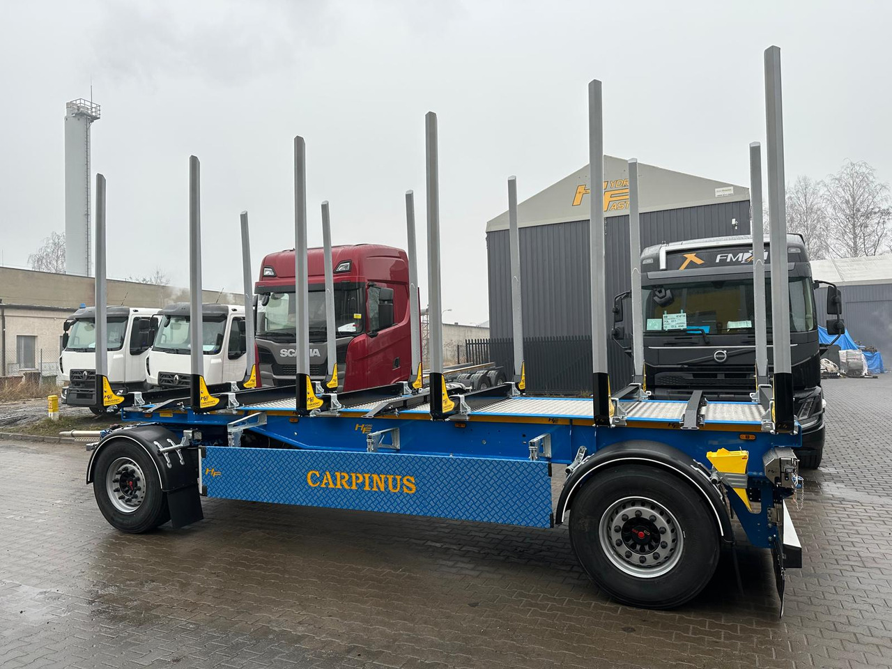 Hydrofast Przyczepa 2 osiowa do drewna stosowego HFP2/2-axle timber trailer HFP2 - مقطورة اخشاب: صورة 1 Hydrofast Przyczepa 2 osiowa do drewna stosowego HFP2/2-axle timber trailer HFP2 - مقطورة اخشاب: صورة 1