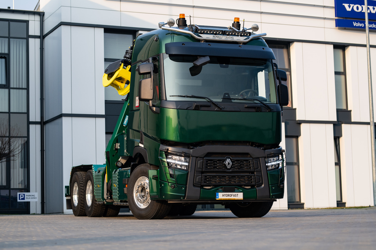 RENAULT TRUCKS C P6X4 DO DŁUŻYC na stanie / Renault type C P6x4 long timber transport body / Renault Typ C P6x4 mit langer Holztransportkonstruktion / / - شاحنة قطع الأشجار, شاحنة كرين: صورة 2 RENAULT TRUCKS C P6X4 DO DŁUŻYC na stanie / Renault type C P6x4 long timber transport body / Renault Typ C P6x4 mit langer Holztransportkonstruktion / / - شاحنة قطع الأشجار, شاحنة كرين: صورة 2