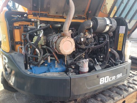 Hyundai R80 -9A - حفار زحاف: صورة 5 Hyundai R80 -9A - حفار زحاف: صورة 5