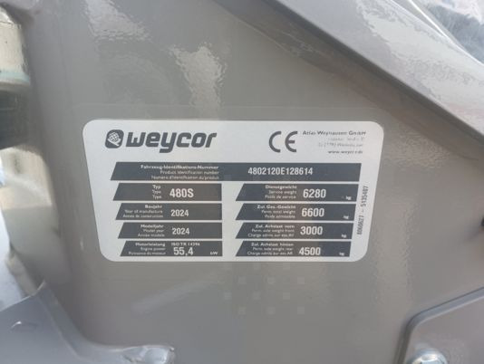 WEYCOR AR480S PYVOTANTE - لودر مفصلي صغير: صورة 3 WEYCOR AR480S PYVOTANTE - لودر مفصلي صغير: صورة 3