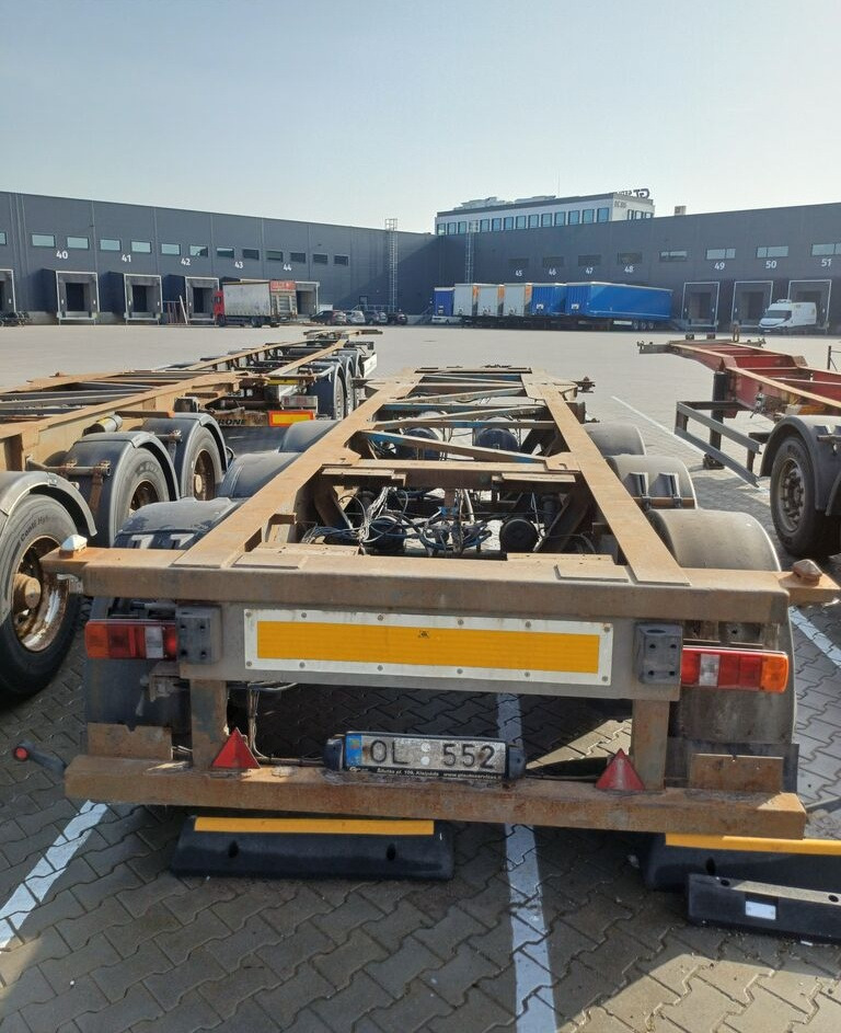 Van Hool 3B0037 - نصف مقطورة لنقل الحاويات: صورة 2 Van Hool 3B0037 - نصف مقطورة لنقل الحاويات: صورة 2