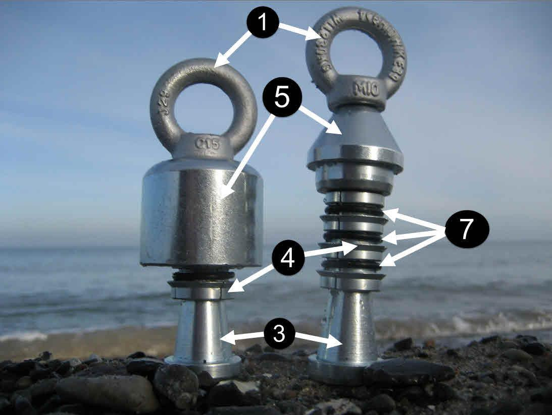 Hd Pe Rohrziehkopf Pulling Heads Towing Heads - قطع غيار - آلة حفر موجهة: صورة 5 Hd Pe Rohrziehkopf Pulling Heads Towing Heads - قطع غيار - آلة حفر موجهة: صورة 5