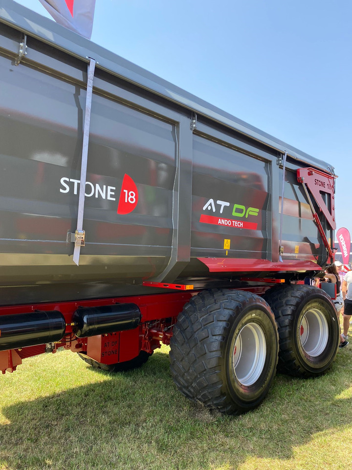 Ando Tech Tandemkipper / Trailer / Remorque / Rimorchio / Монолитный прицеп / Przyczepa skorupowa 16,3 t - مقطورة زراعية قلابة: صورة 2 Ando Tech Tandemkipper / Trailer / Remorque / Rimorchio / Монолитный прицеп / Przyczepa skorupowa 16,3 t - مقطورة زراعية قلابة: صورة 2