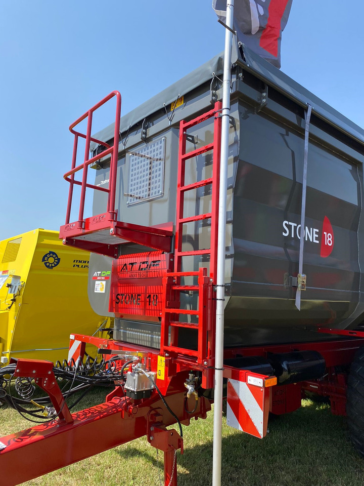 Ando Tech Tandemkipper / Trailer / Remorque / Rimorchio / Монолитный прицеп / Przyczepa skorupowa 16,3 t - مقطورة زراعية قلابة: صورة 3 Ando Tech Tandemkipper / Trailer / Remorque / Rimorchio / Монолитный прицеп / Przyczepa skorupowa 16,3 t - مقطورة زراعية قلابة: صورة 3