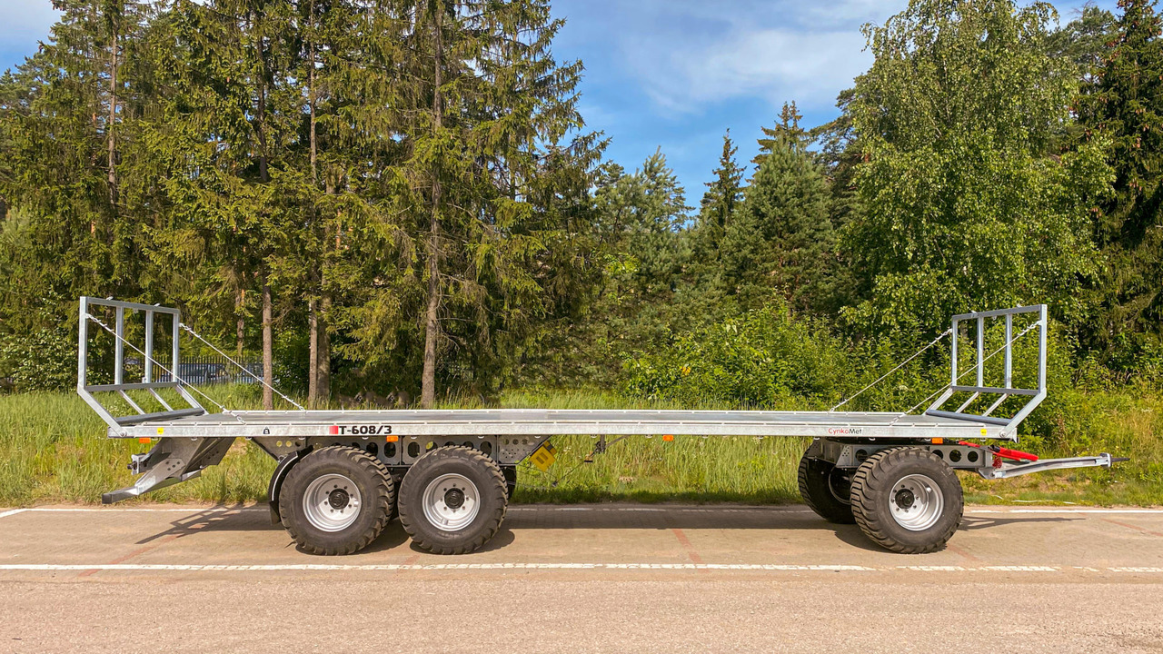 Cynkomet Ballentransportwagen / Bale platform / Remorque pour balles / Rimorchio per balle / Przyczepa do przewozu bel - مقطورة منصة زراعية: صورة 3 Cynkomet Ballentransportwagen / Bale platform / Remorque pour balles / Rimorchio per balle / Przyczepa do przewozu bel - مقطورة منصة زراعية: صورة 3