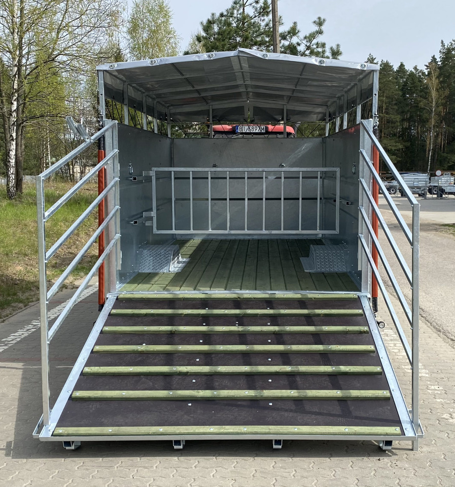 Cynkomet Viehanhänger / Livestock trailer / Remorque bétaillère / Remolque ganadero / Rimorchio per bestiame / Прицеп для перевозки животных / Przyczepa do przewozu zwierząt - مقطورة نقل المواشي: صورة 2 Cynkomet Viehanhänger / Livestock trailer / Remorque bétaillère / Remolque ganadero / Rimorchio per bestiame / Прицеп для перевозки животных / Przyczepa do przewozu zwierząt - مقطورة نقل المواشي: صورة 2