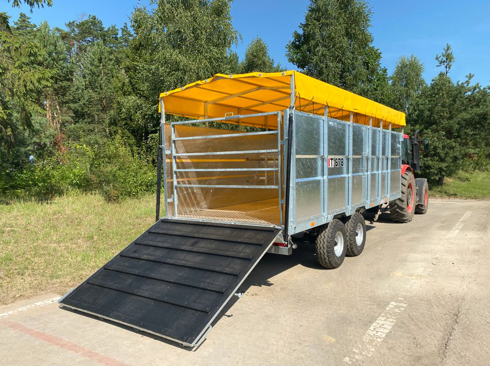 Cynkomet Viehanhänger / Livestock trailer / Remorque bétaillère / Rimorchio per bestiame / Rimorchio per bestiame /Прицеп для перевозки животных / Przyczepa do przewozu zwierząt - مقطورة نقل المواشي: صورة 3 Cynkomet Viehanhänger / Livestock trailer / Remorque bétaillère / Rimorchio per bestiame / Rimorchio per bestiame /Прицеп для перевозки животных / Przyczepa do przewozu zwierząt - مقطورة نقل المواشي: صورة 3