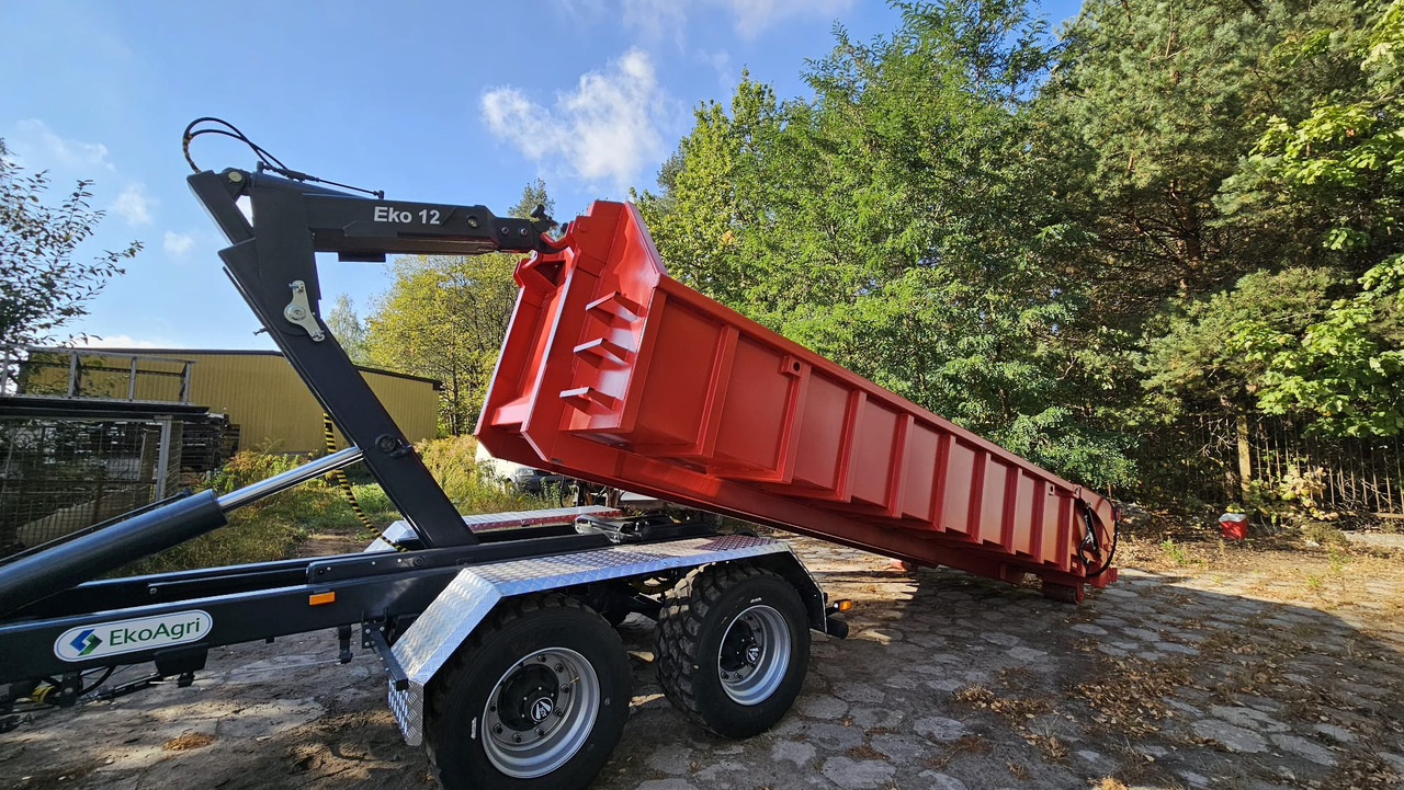 EkoAgri Hakenliftanhänger / Hooklift trailer / Remorque porte caisson / Remolque con gancho / Rimorchio a gancio / Przyczepa hakowa 12 t - المقطورة الزراعية: صورة 1 EkoAgri Hakenliftanhänger / Hooklift trailer / Remorque porte caisson / Remolque con gancho / Rimorchio a gancio / Przyczepa hakowa 12 t - المقطورة الزراعية: صورة 1