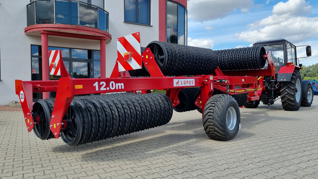 Lupus Ackerwalze / Sowing roller / Rouleau / Rodillo de cultivo / Rullo di coltivazione / Культивационный каток / Wał uprawowy 12 m - اسطوانة المزرعة: صورة 4 Lupus Ackerwalze / Sowing roller / Rouleau / Rodillo de cultivo / Rullo di coltivazione / Культивационный каток / Wał uprawowy 12 m - اسطوانة المزرعة: صورة 4