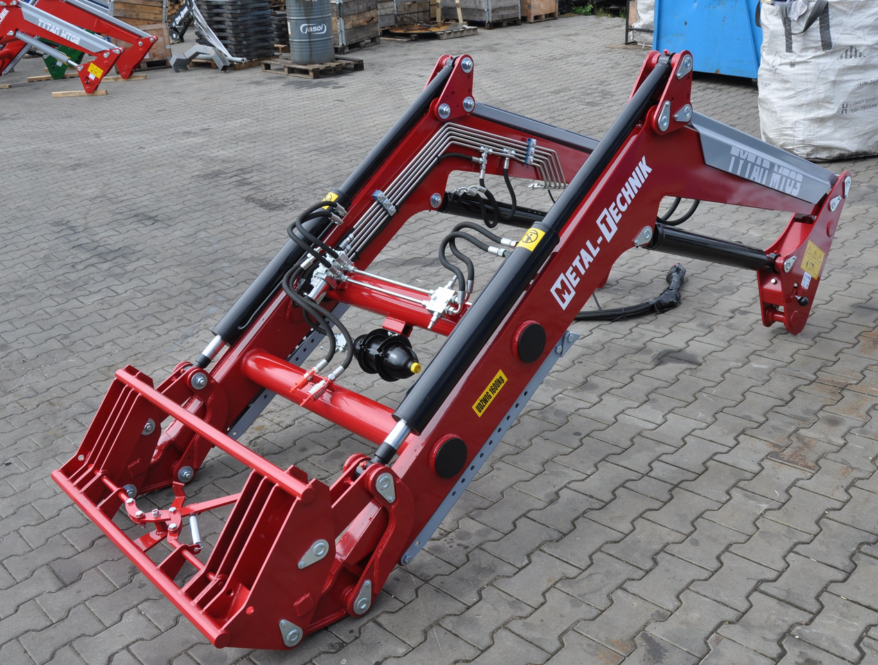 Metal-Technik Frontlader / Front loader / Chargeur frontal / Caricatore frontale / Фронтальный погрузчик / Ładowacz czołowy Tytan MT-03 - رافعة أمامية للجرار - رافعة أمامية للجرار: صورة 4 Metal-Technik Frontlader / Front loader / Chargeur frontal / Caricatore frontale / Фронтальный погрузчик / Ładowacz czołowy Tytan MT-03 - رافعة أمامية للجرار - رافعة أمامية للجرار: صورة 4