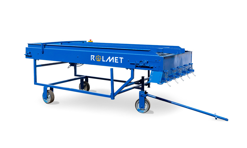 ROLMET Rollenverlesetisch / Sorting table / Table de tri / Tavolo selettivo / Cambiador / Сортировочный стол / Stół przebierczy SP2 - معدات زراعة وحصاد البطاطس: صورة 1 ROLMET Rollenverlesetisch / Sorting table / Table de tri / Tavolo selettivo / Cambiador / Сортировочный стол / Stół przebierczy SP2 - معدات زراعة وحصاد البطاطس: صورة 1