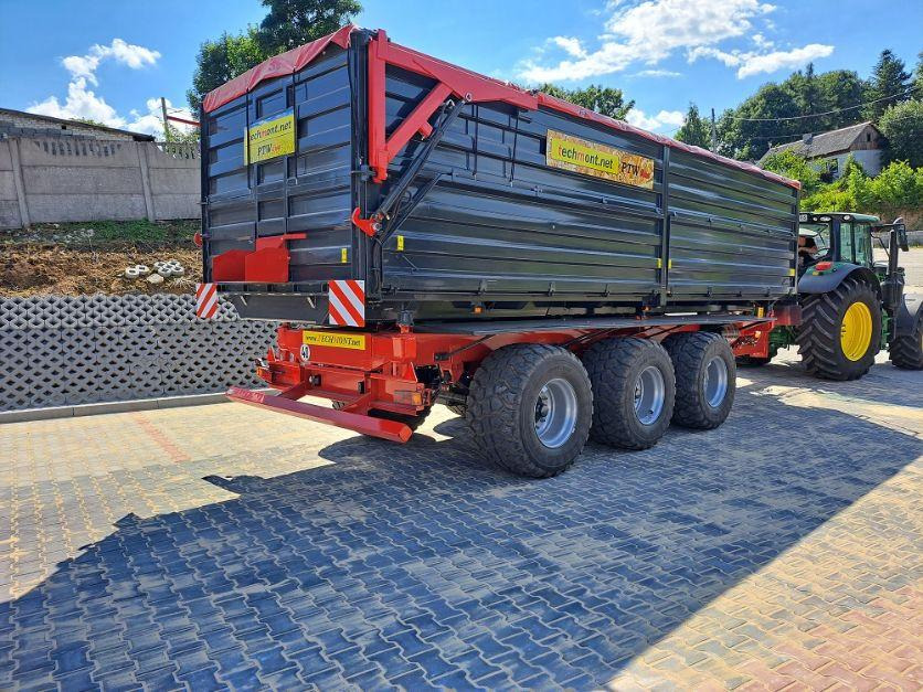Techmont Anhänger / Trailer / Remorque / Rimorchio / Прицеп / Przyczepa tridem PTW 21 t - مقطورة زراعية قلابة: صورة 4 Techmont Anhänger / Trailer / Remorque / Rimorchio / Прицеп / Przyczepa tridem PTW 21 t - مقطورة زراعية قلابة: صورة 4