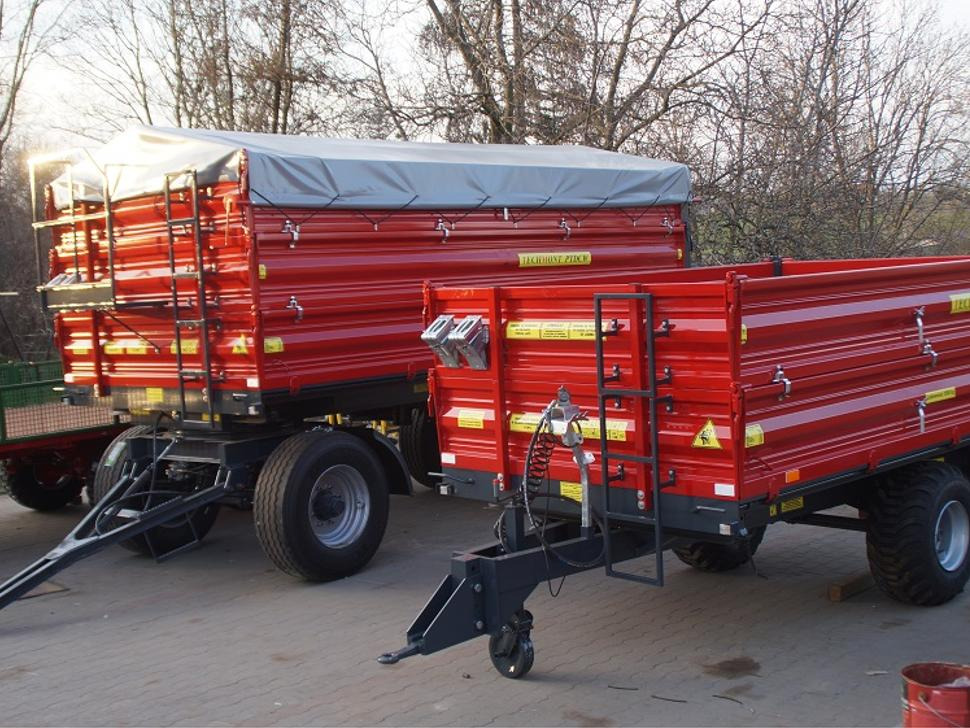 Techmont Anhänger / Trailer / Remorque / Rimorchio / Прицеп двухоосный бортовой / Przyczepa dwuosiowa PTD16 12 t - مقطورة زراعية قلابة: صورة 3 Techmont Anhänger / Trailer / Remorque / Rimorchio / Прицеп двухоосный бортовой / Przyczepa dwuosiowa PTD16 12 t - مقطورة زراعية قلابة: صورة 3