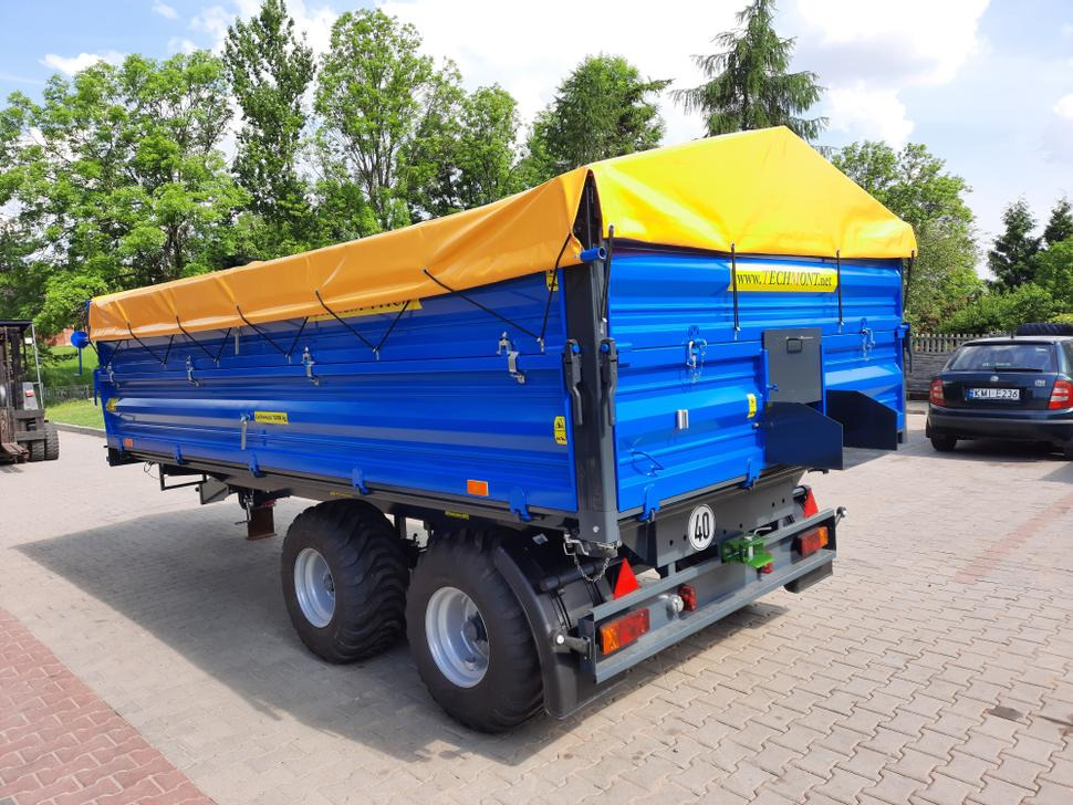 Techmont Anhänger / Trailer / Remorque / Rimorchio / Прицеп двухосный тандем / Przyczepa tandem PTTCW 310 10 t - مقطورة زراعية قلابة: صورة 5 Techmont Anhänger / Trailer / Remorque / Rimorchio / Прицеп двухосный тандем / Przyczepa tandem PTTCW 310 10 t - مقطورة زراعية قلابة: صورة 5