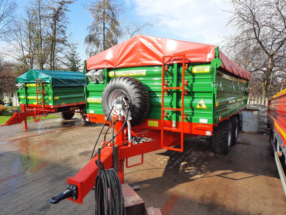 Techmont Anhänger / Trailer / Remorque / Rimorchio / Прицеп двухосный тандем / Przyczepa tandem PTTCW 310 10 t - مقطورة زراعية قلابة: صورة 4 Techmont Anhänger / Trailer / Remorque / Rimorchio / Прицеп двухосный тандем / Przyczepa tandem PTTCW 310 10 t - مقطورة زراعية قلابة: صورة 4