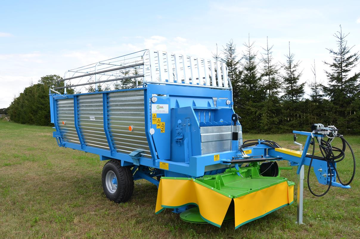 ZAMET Mähladewagen / Green forage mower / Remorque autochargeuse / Autocaricante / Самозагружающийся прицеп с косилкой / Przyczepa samozaładowcza z kosiarką bebnową T635 - عربة ذاتية التحميل: صورة 1 ZAMET Mähladewagen / Green forage mower / Remorque autochargeuse / Autocaricante / Самозагружающийся прицеп с косилкой / Przyczepa samozaładowcza z kosiarką bebnową T635 - عربة ذاتية التحميل: صورة 1