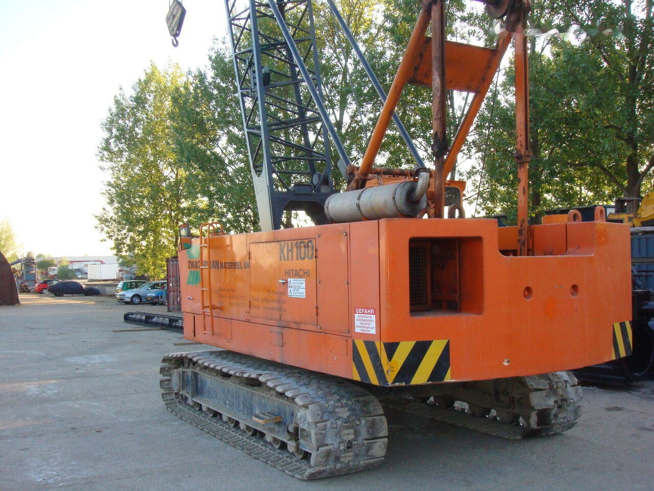 Hitachi KH 100 - رافعة مجنزرة: صورة 4 Hitachi KH 100 - رافعة مجنزرة: صورة 4