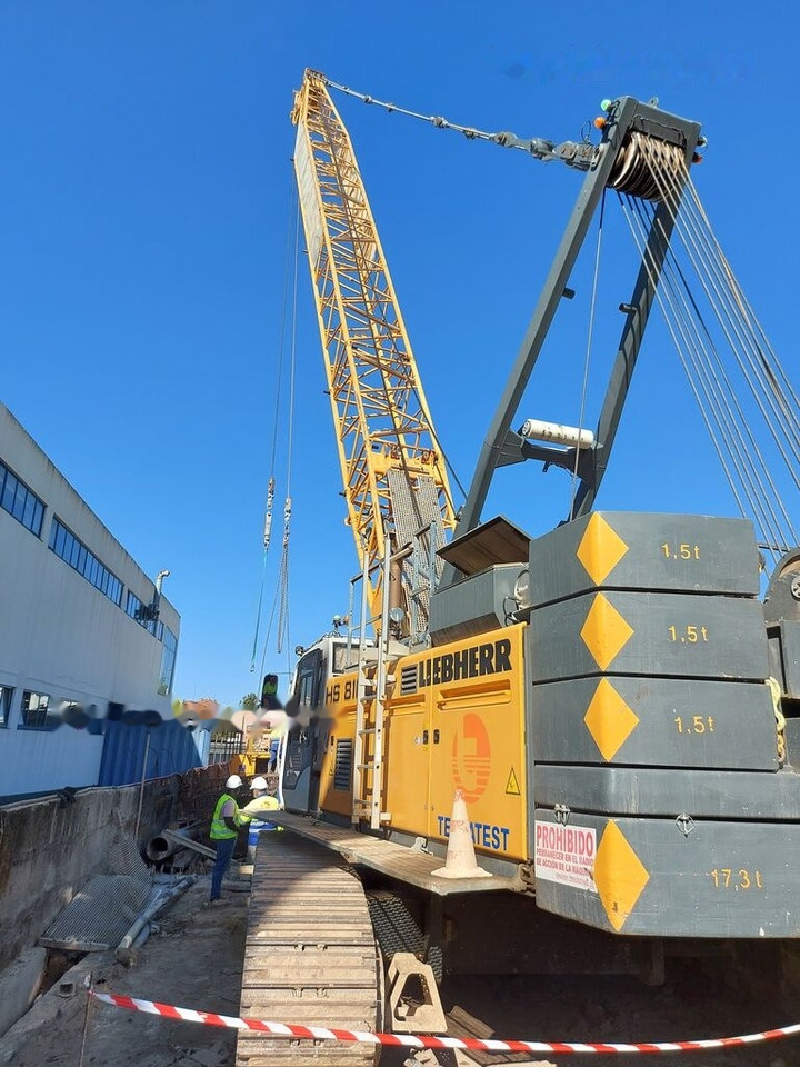 Liebherr HS 8100 HD - رافعة مجنزرة: صورة 3 Liebherr HS 8100 HD - رافعة مجنزرة: صورة 3