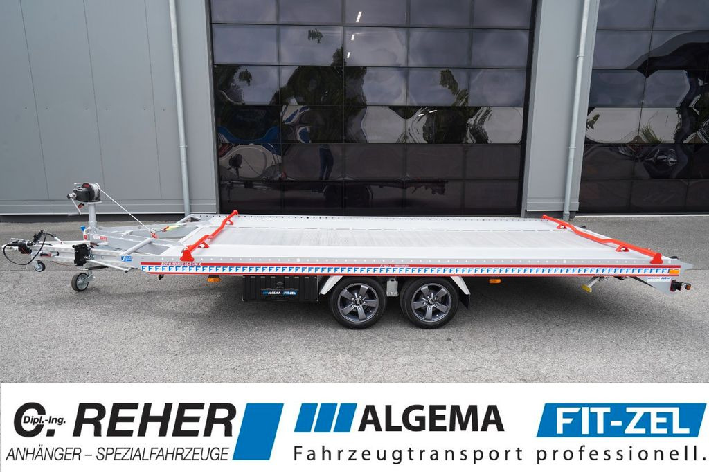 Fitzel EURO-TRANS 35-21/48 X PROFI-ED. // Handseilwinde - مقطورة شحن نقل السيارات: صورة 1 Fitzel EURO-TRANS 35-21/48 X PROFI-ED. // Handseilwinde - مقطورة شحن نقل السيارات: صورة 1